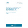 UNE EN 50157-1:1998 DOMESTIC AND SIMILAR ELECTRONIC EQUIPMENT INTERCONNECTION REQUIREMENTS: AV. LINK. PART 1.GENERAL (Endorsed by AENOR in November of 1998.)