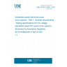 UNE EN IEC 61800-1:2021 Adjustable speed electrical power drive systems - Part 1: General requirements - Rating specifications for low voltage adjustable speed DC power drive systems (Endorsed by Asociación Española de Normalización in April of 2021.)