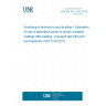 UNE EN ISO 2143:2018 Anodizing of aluminium and its alloys - Estimation of loss of absorptive power of anodic oxidation coatings after sealing - Dye-spot test with prior acid treatment (ISO 2143:2017)