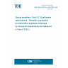 UNE EN 61291-5-2:2017/A1:2026 - Optical amplifiers - Part 5-2: Qualification specifications - Reliability qualification for optical fibre amplifiers (Endorsed by Asociación Española de Normalización in May of 2026.)