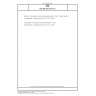 DIN EN ISO 19712-2 Plastics - Decorative solid surfacing materials - Part 2: Determination of properties - Sheet goods (ISO 19712-2:2007)