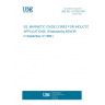 UNE EN 125100:1991 Sectional Specification: Magnetic oxide cores for inductor applications