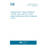 UNE EN 2240-081:2011 Aerospace series - Lamps, incandescent - Part 081: Lamp, code 7070 - Product standard (Endorsed by AENOR in September of 2011.)