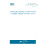 UNE EN ISO 5667-13:2011 Water quality - Sampling - Part 13: Guidance on sampling of sludges (ISO 5667-13:2011)
