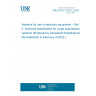 UNE EN IEC 61051-2:2021 Varistors for use in electronic equipment - Part 2: Sectional specification for surge suppression varistors (Endorsed by Asociación Española de Normalización in February of 2022.)