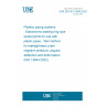 UNE EN ISO 13844:2022 Plastics piping systems - Elastomeric-sealing-ring-type socket joints for use with plastic pipes - Test method for leaktightness under negative pressure, angular deflection and deformation (ISO 13844:2022)