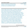 CSN ISO 16063-42 - Methods for the calibration of vibration and shock transducers - Part 42: Calibration of seismometers with high accuracy using acceleration of gravity