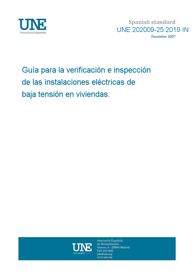 Inspeccion electrica de baja tension