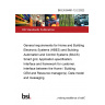 BS EN 50491-12-2:2022 General requirements for Home and Building Electronic Systems (HBES) and Building Automation and Control Systems (BACS) Smart grid. Application specification. Interface and framework for customer. Interface between the Home / Building CEM and Resource manager(s). Data model and messaging