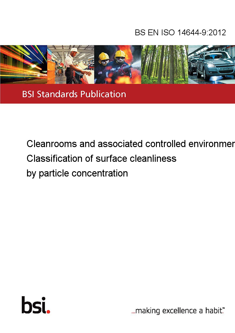 BS EN ISO 1464492012 Cleanrooms and associated controlled