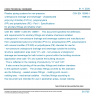 CSN EN 13598-1 - Plastics piping systems for non-pressure underground drainage and sewerage - Unplasticized poly(vinyl chloride) (PVC-U), polypropylene (PP) and polyethylene (PE) - Part 1: Specifications for ancillary fittings and shallow chambers