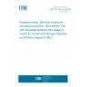 UNE EN 2591-428:2002 Aerospace series. Elements of electrical and optical connection. Test methods. Part 428: Sinusoidal vibrations with pasage of current for crimped terminal lugs (Endorsed by AENOR in August of 2002.)