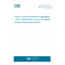 UNE EN 1744-4:2007 Tests for chemical properties of aggregates - Part 4: Determination of water susceptibility of fillers for bituminous mixtures