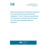 UNE EN 60670-24:2013 Boxes and enclosures for electrical accessories for household and similar fixed electrical installations - Part 24: Particular requirements for enclosures for housing protective devices and other power dissipating electrical equipment