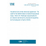 UNE EN IEC 60704-2-19:2026 - Household and similar electrical appliances - Test code for the determination of airborne acoustical noise - Part 2-19: Particular requirements for air cleaners (Endorsed by Asociación Española de Normalización in April of 2026.)