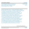 CSN EN 17504 - Animal feeding stuffs: Methods of sampling and analysis - Determination of gossypol in cotton seed and feeding stuff by LC-MS/MS