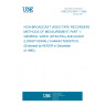 UNE EN 61041-1:1995 NON-BROADCAST VIDEO TAPE RECORDERS. METHODS OF MEASUREMENT. PART 1: GENERAL VIDEO (NTSC/PAL) AND AUDIO (LONGITUDINAL) CHARACTERISTICS. (Endorsed by AENOR in December of 1995.)