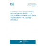 UNE 21347-4:1978 ELECTRICAL INSULATING MATERIALS. MATERIALS MADE BASICALLY OF AGGLOMERATED MICA OR MICA PAPER. SPECIFICATIONS FOR FLEXIBLE MATERIALS.