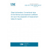 UNE 43312:1982 ERRATUM:2011 Glass hydrometers. Conventional value for the thermal cubic-expansion coefficient (for use in the preparation of measurement tables for liquids)