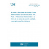 UNE EN 1592-4:1998 Aluminium and aluminium alloys - HF seam welded tubes - Part 4: Tolerances on dimensions and form for square, rectangular and shaped tubes