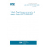 UNE CEN ISO/TR 20880:2009 IN Footwear - Performance requirements for components for footwear - Outsoles (ISO/TR 20880:2007)