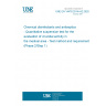 UNE EN 14476:2014+A2:2020 Chemical disinfectants and antiseptics - Quantitative suspension test for the evaluation of virucidal activity in the medical area - Test method and requirements (Phase 2/Step 1)