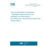 UNE EN 14476:2014+A2:2020 Chemical disinfectants and antiseptics - Quantitative suspension test for the evaluation of virucidal activity in the medical area - Test method and requirements (Phase 2/Step 1)