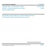CSN EN 3987 - Aerospace series - Test methods for metallic materials - Constant amplitude force-controlled high cycle fatigue testing