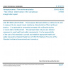 CSN EN 6038 - Aerospace series - Fibre reinforced plastics - Test method - Determination of the compression strength after impact