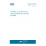 UNE 101400:1993 HYDRAULIC FLUID POWER. HOSE ASSEMBLIES. METHOD OF TEST.