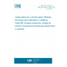 UNE EN 60811-508:2012 Electric and optical fibre cables - Test methods for non-metallic materials - Part 508: Mechanical tests - Pressure test at high temperature for insulation and sheaths