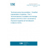UNE EN ISO 6412-3:2018 Technical product documentation - Simplified representation of pipelines - Part 3: Terminal features of ventilation and drainage systems (ISO 6412-3:2017) (Endorsed by Asociación Española de Normalización in March of 2018.)
