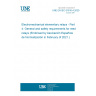 UNE EN IEC 61810-4:2020 Electromechanical elementary relays - Part 4: General and safety requirements for reed relays (Endorsed by Asociación Española de Normalización in February of 2021.)