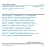 CSN EN 61076-3 ed. 2 - Connectors for electronic equipment - Product requirements - Part 3: Rectangular connectors - Sectional specification