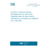 UNE EN ISO 11409:1999 PLASTICS - PHENOLIC RESINS - DETERMINATION OF HEATS AND TEMPERATURES OF REACTION BY DIFFERENTIAL SCANNING CALORIMETRY (ISO 11409:1993)
