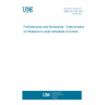 UNE EN 320:2011 Particleboards and fibreboards - Determination of resistance to axial withdrawal of screws