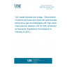 UNE EN 16190:2018 Soil, treated biowaste and sludge - Determination of dioxins and furans and dioxin-like polychlorinated biphenyls by gas chromatography with high resolution mass selective detection (HR GC-MS) (Endorsed by Asociación Española de Normalización in February of 2019.)
