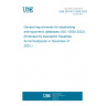 UNE EN ISO 15535:2023 General requirements for establishing anthropometric databases (ISO 15535:2023) (Endorsed by Asociación Española de Normalización in November of 2023.)
