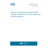 UNE 55911-4:1994 SOAPS AND SOAP PRODUCTS. SAMPLING AND CHEMICAL ANALYSIS. PART 4: DETERMINATIONS CONCERNING ORGANIC ANCILLARIES.