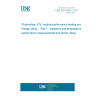 UNE EN 61853-1:2011 Photovoltaic (PV) module performance testing and energy rating -- Part 1: Irradiance and temperature performance measurements and power rating