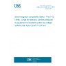 UNE EN 61000-3-12:2012 Electromagnetic compatibility (EMC) - Part 3-12: Limits - Limits for harmonic currents produced by equipment connected to public low-voltage systems with input current > 16 A and <= 75 A per phase