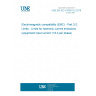 UNE EN IEC 61000-3-2:2019 Electromagnetic compatibility (EMC) - Part 3-2: Limits - Limits for harmonic current emissions (equipment input current =16 A per phase)