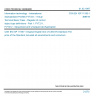 CSN EN ISP 11185-1 - Information technology - International Standardized Profiles FVT2nn - Virtual Terminal Basic Class - Register of control object type definitions - Part 1: FVT211, FVT212 - Sequenced and Unsequenced Application Control Objects