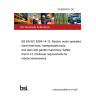 25/30507617 DC BS EN IEC 62841-4-12. Electric motor-operated hand-held tools, transportable tools and lawn and garden machinery. Safety Part 4-12. Particular requirements for robotic lawnmowers