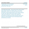 CSN EN 4864 - Aerospace series - Environmental testing - High dynamic abrasion, mar, scratch and punch test in cabin interior