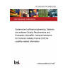 PD CEN ISO/TR 25060:2023 Systems and software engineering. Systems and software Quality Requirements and Evaluation (SQuaRE). General framework for Common Industry Format (CIF) for usability-related information