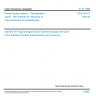 CSN EN 917 - Plastics piping systems - Thermoplastics valves - Test methods for resistance to internal pressure and leaktightness