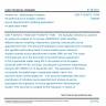 CSN P CEN/TS 17458 - Ambient air - Methodology to assess the performance of receptor oriented source apportionment modelling applications for particulate matter