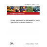 BS 4999-141:2004+A1:2010 General requirements for rotating electrical machines Specification for standard dimensions