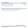 CSN EN 13245-3 - Plastics - Unplasticized poly(vinyl chloride) (PVC-U) profiles for building applications - Part 3: Designation of PVC-UE profiles